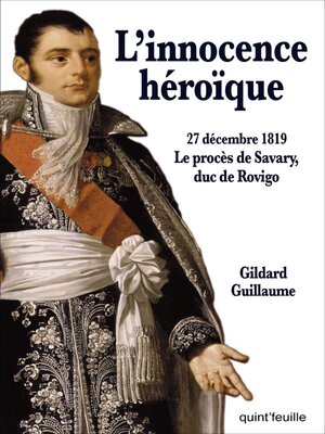 cover image of L'innocence héroïque